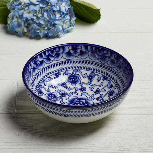Indigo Bloom Bowl