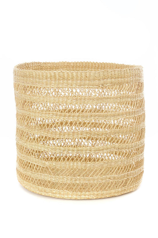 Lace Weave Basket Bins - Large