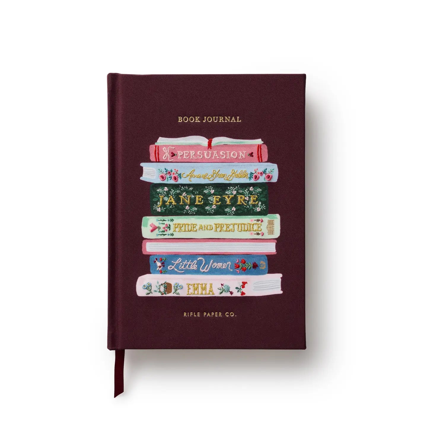 Ladies Night Book Club Embroidered Book Journal