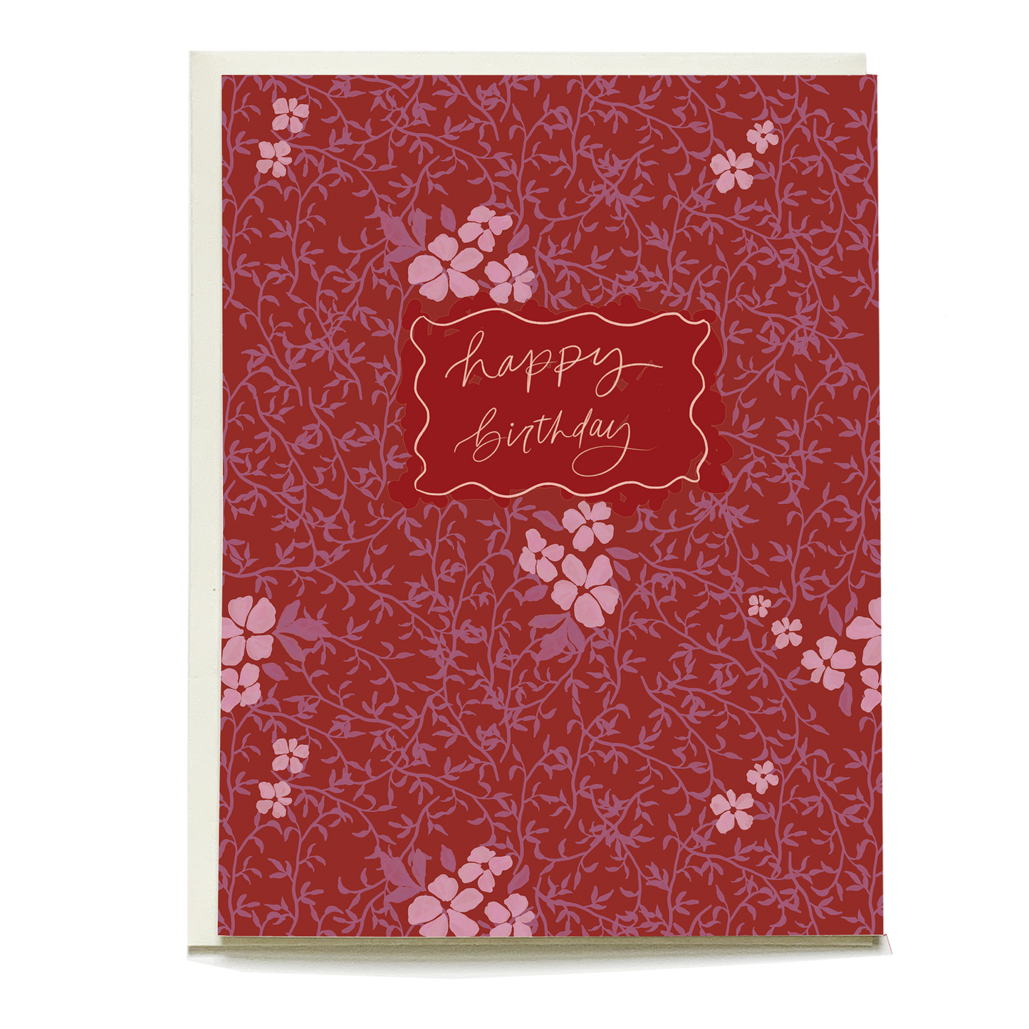 Vine+Bloom Birthday Greeting Card