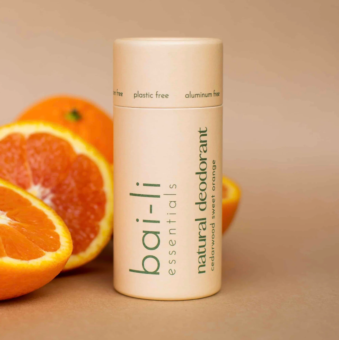 Cedarwood Sweet Orange Natural Deodorant: Travel Size