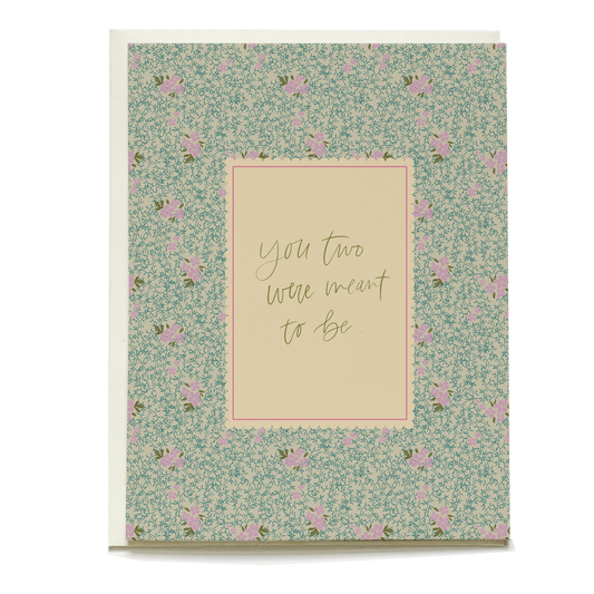 Vine+Bloom Wedding Greeting Card