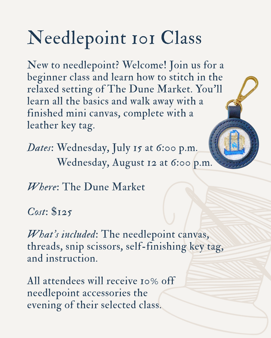 Needlepoint 101 Class