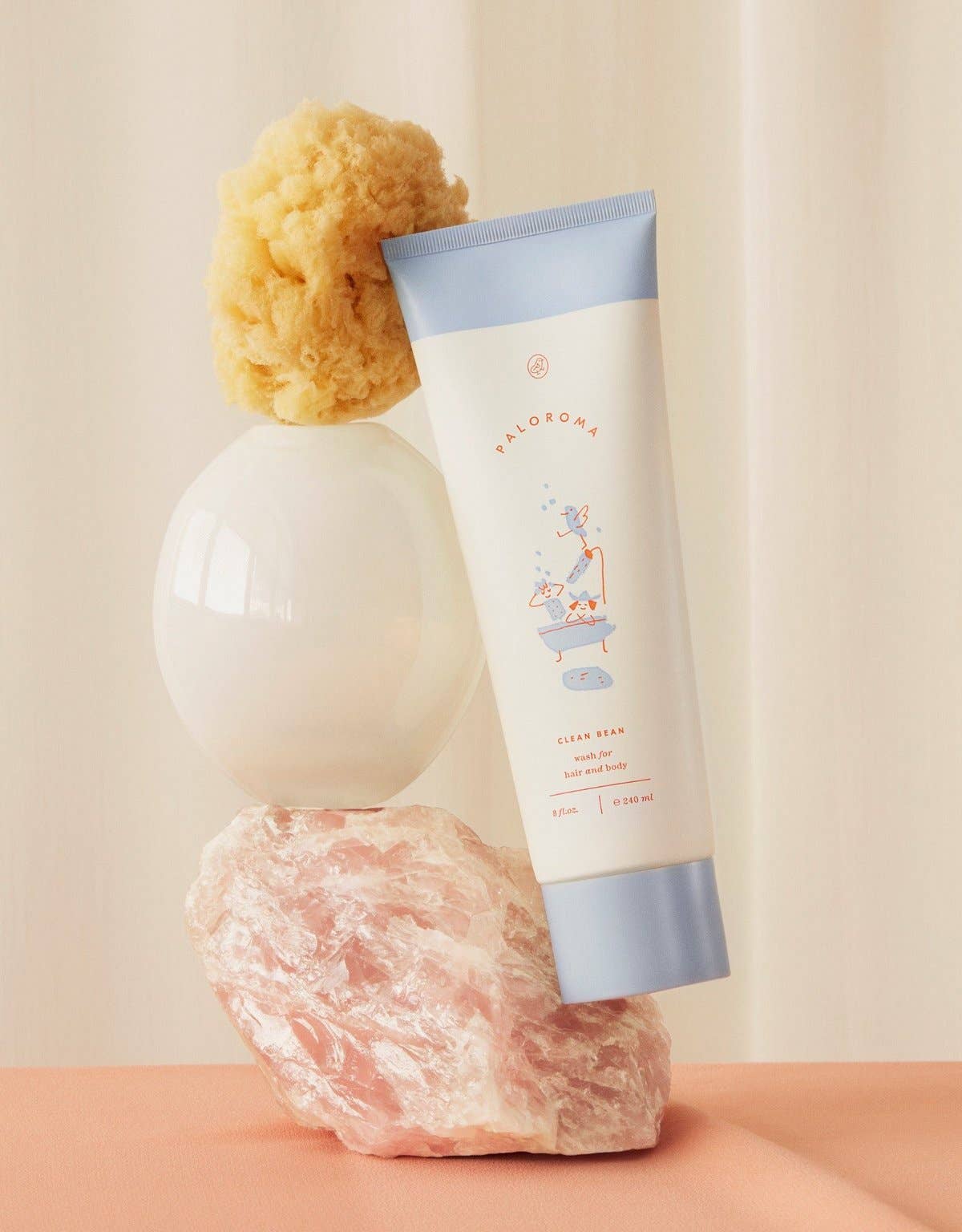 Clean Bean Wash for Hair and Body: 8 fl. Oz.