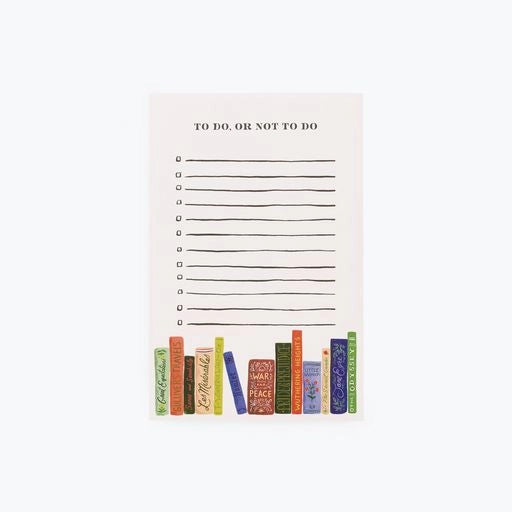 To Do, Or Not To Do Checklist Notepad