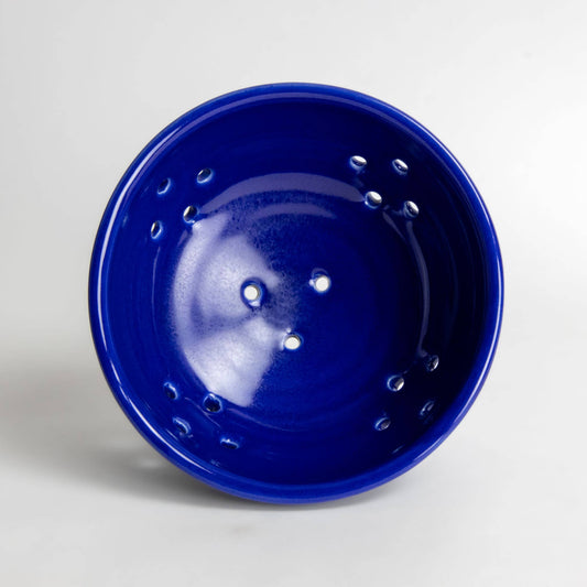 Berry Colander with Saucer: Midnight Blue