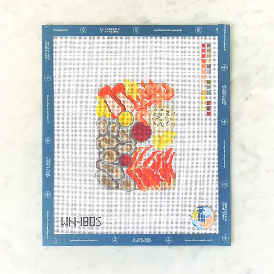 Seacuterie Platter Needlepoint Kit
