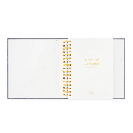 The Birthday Book, Flax: Blue