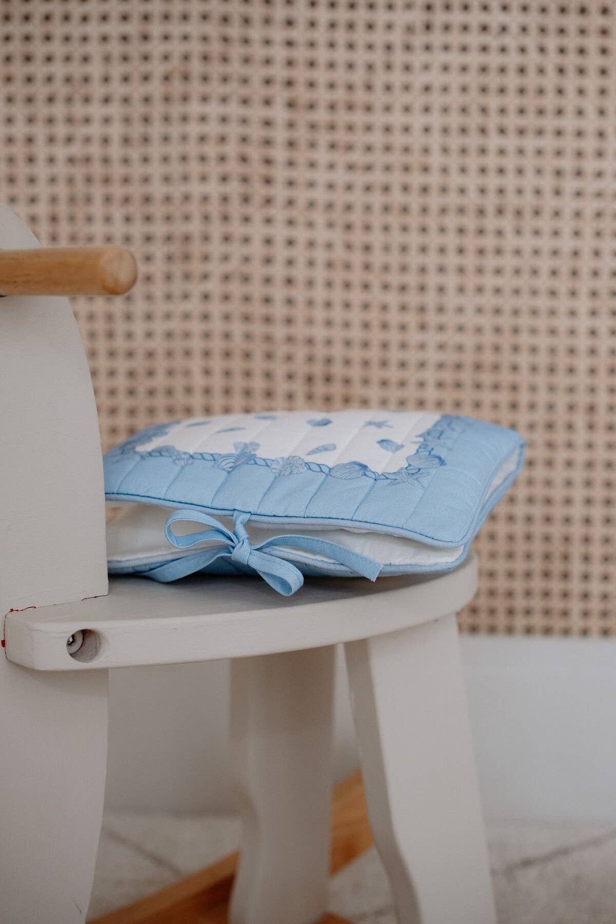 Wet Wipes and Diaper Clutch - Seashells
