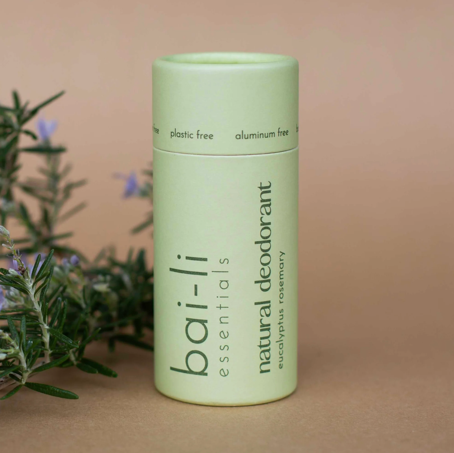 Eucalyptus Rosemary Natural Deodorant: Travel Size