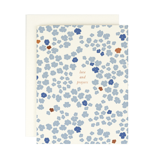Love And Prayers Card
