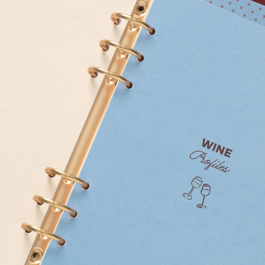 Wine Binder-Folio - Vino