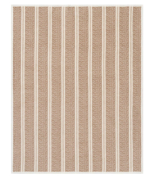 Market Stripe Sepia Blanket