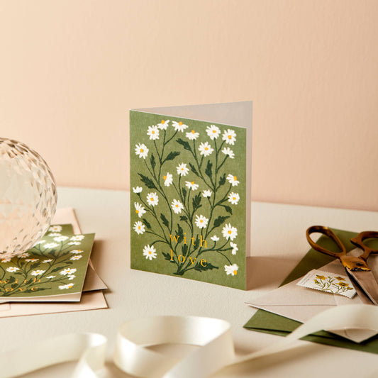 Daisy With Love Mini Card