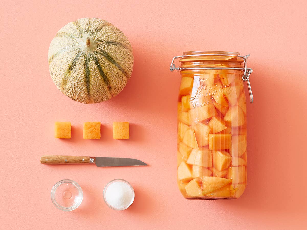 1.5L Rounded French Glass Storage Jar