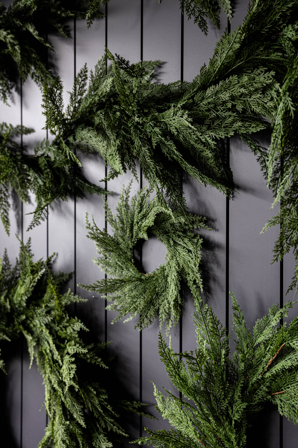 Cypress Leaf Full Real Touch Wreath