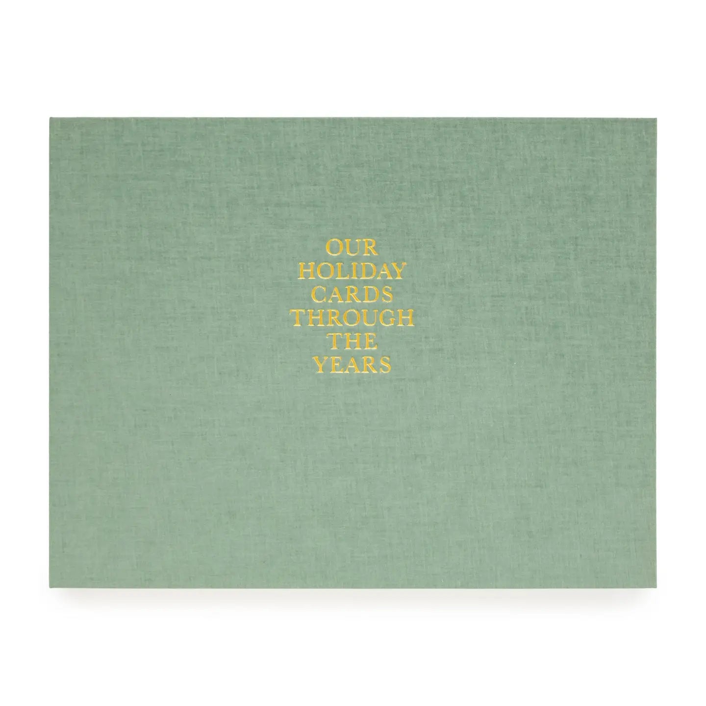 Sage Holiday Card Book