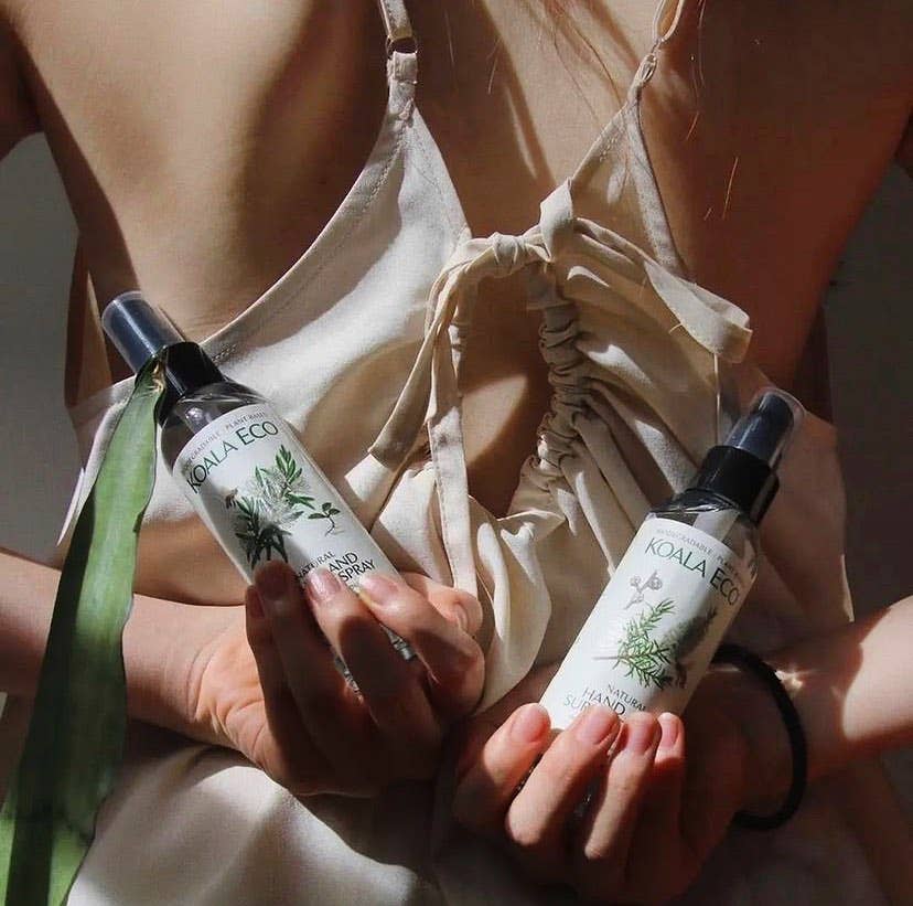 Lemon Scented Tea Tree Eco Hand and Surface Spray - 1oz