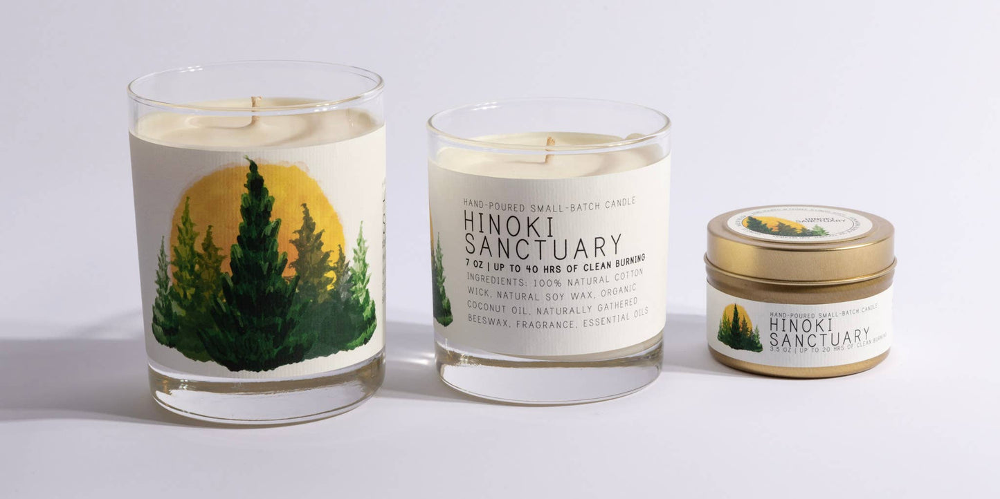 Hinoki Sanctuary Candle