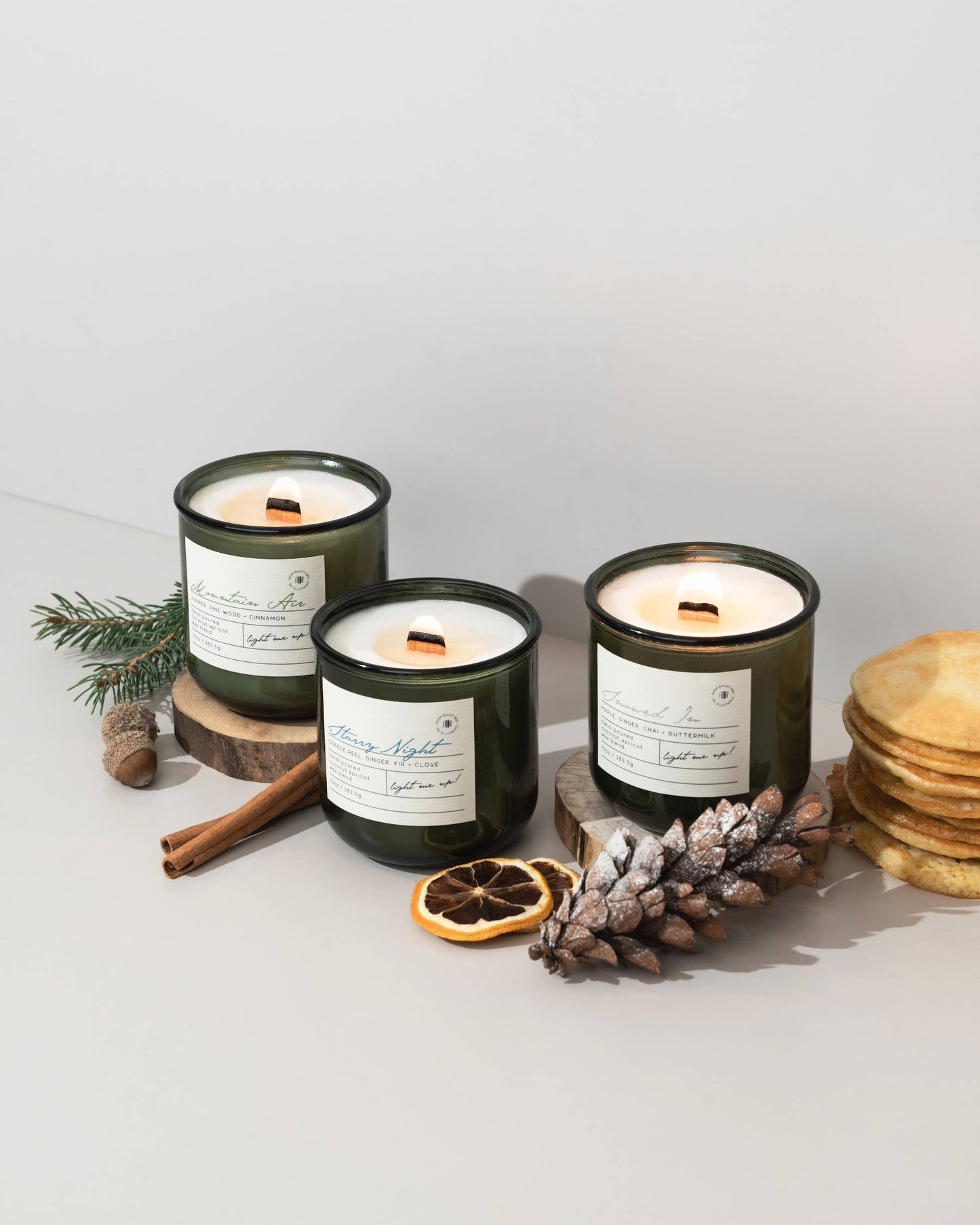 Snowed In Wood Wick Candle