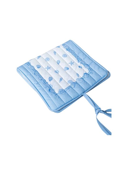 Wet Wipes and Diaper Clutch - Seashells