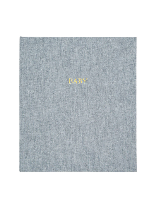 Baby Book - Chambray