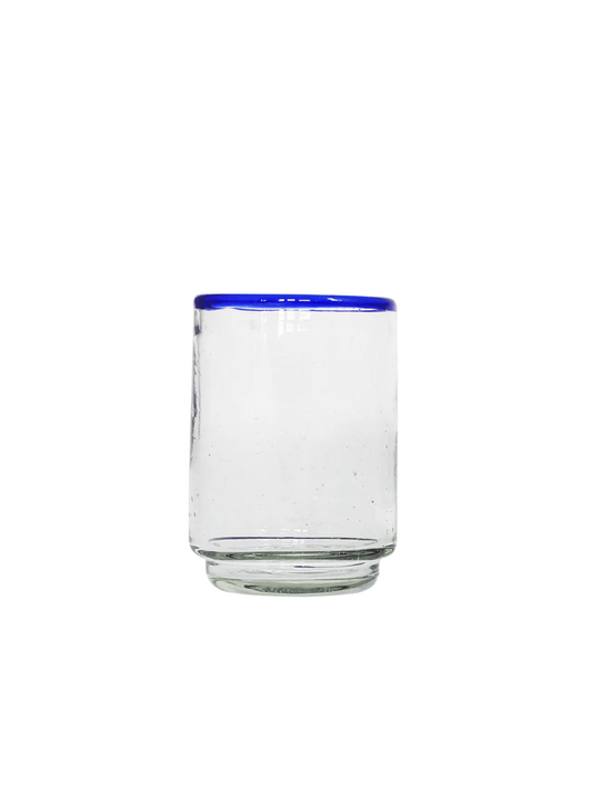 Blue Rim Glass
