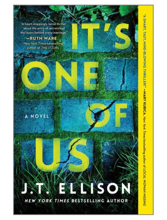 It's One of Us by J.T. Ellison