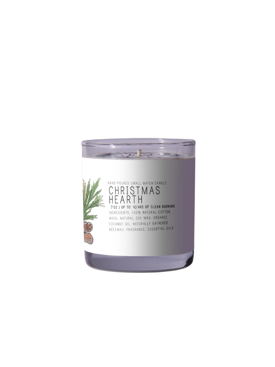 Christmas Hearth Candle