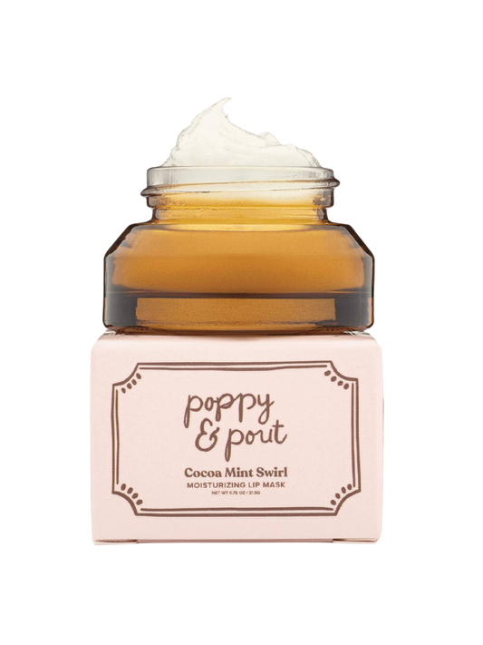 Cocoa Mint Swirl Holiday Lip Mask