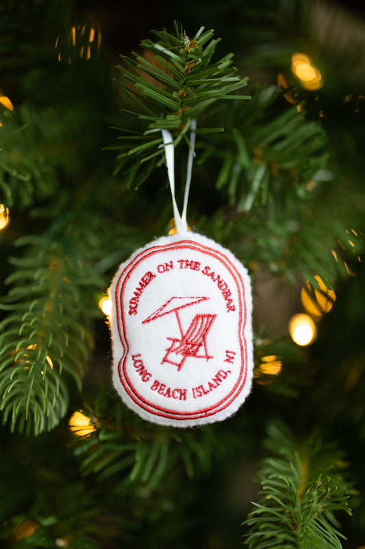 Summer on the Sandbar Ornament