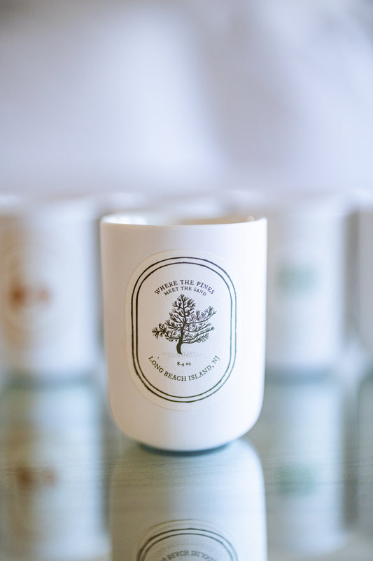 Where the Pines Meet the Sand Candle