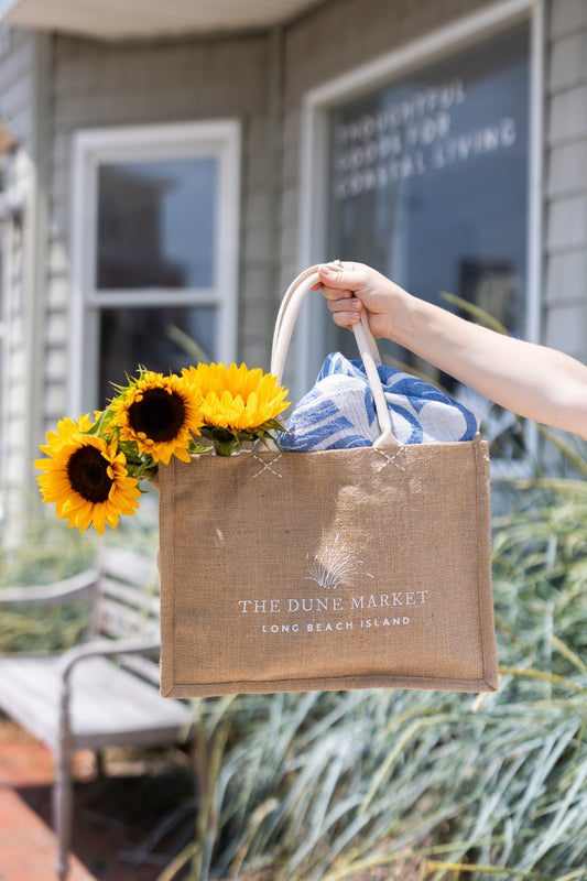 The Dune Market Jute Tote
