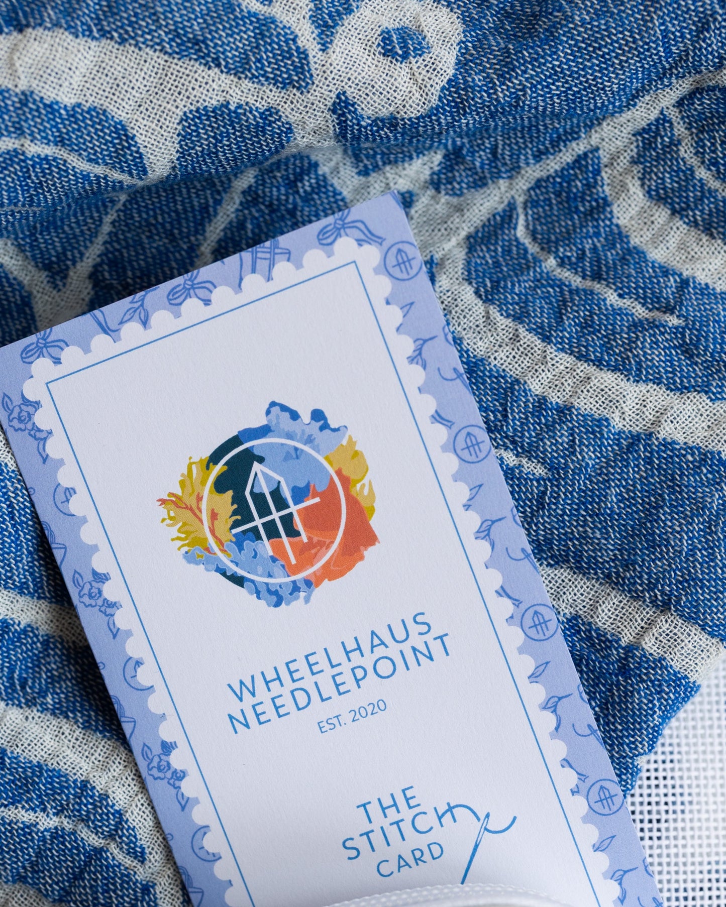 Old Barney Bookmark Needlepoint