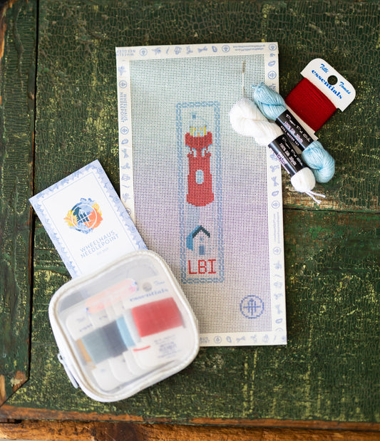 Old Barney Bookmark Needlepoint