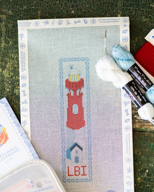 Old Barney Bookmark Needlepoint