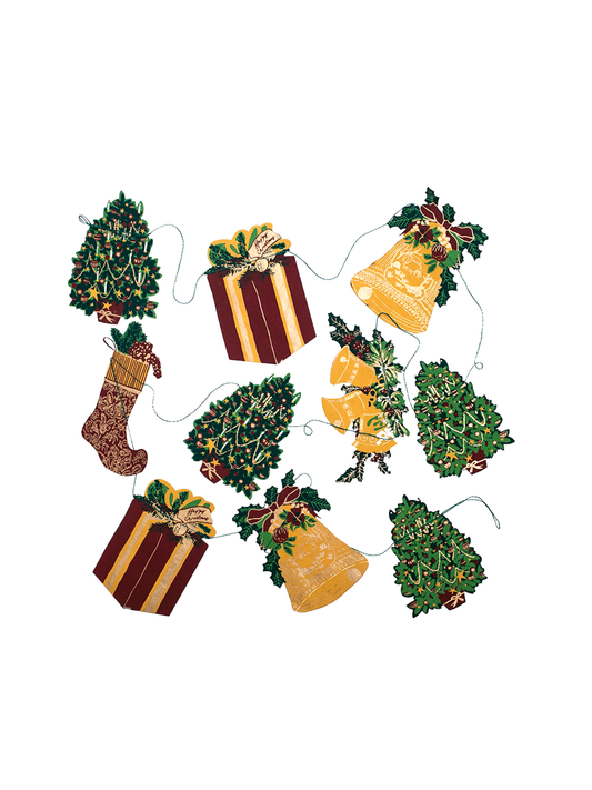 Christmas Sewn Garland