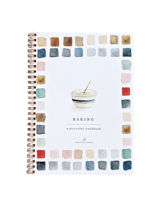 Baking Watercolor Workbook