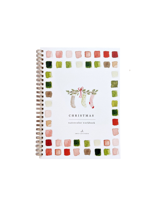 Christmas Watercolor Workbook