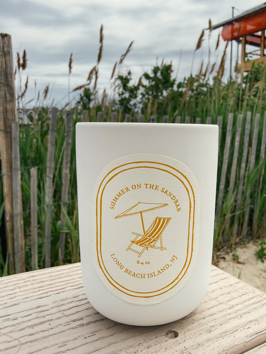Summer on The Sandbar Candle