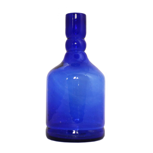 Blue Glass Decanter