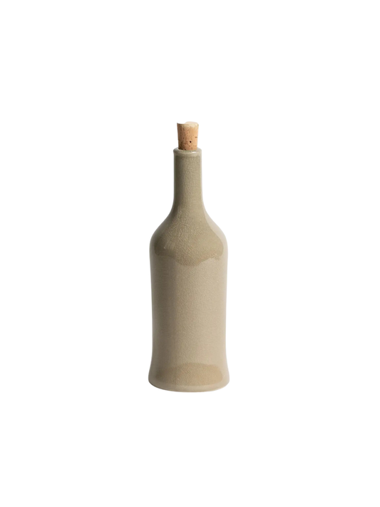 Brutto Linen Stoneware Olive Oil Bottle