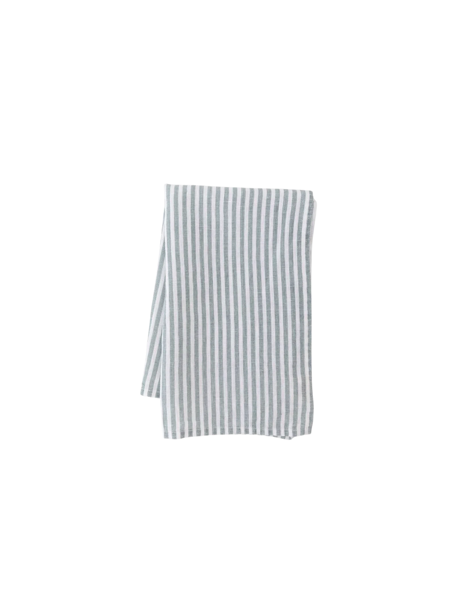 Awning Blue Stripe Tea Towel