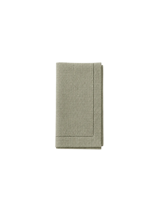 Sage Green Linen Dinner Napkins