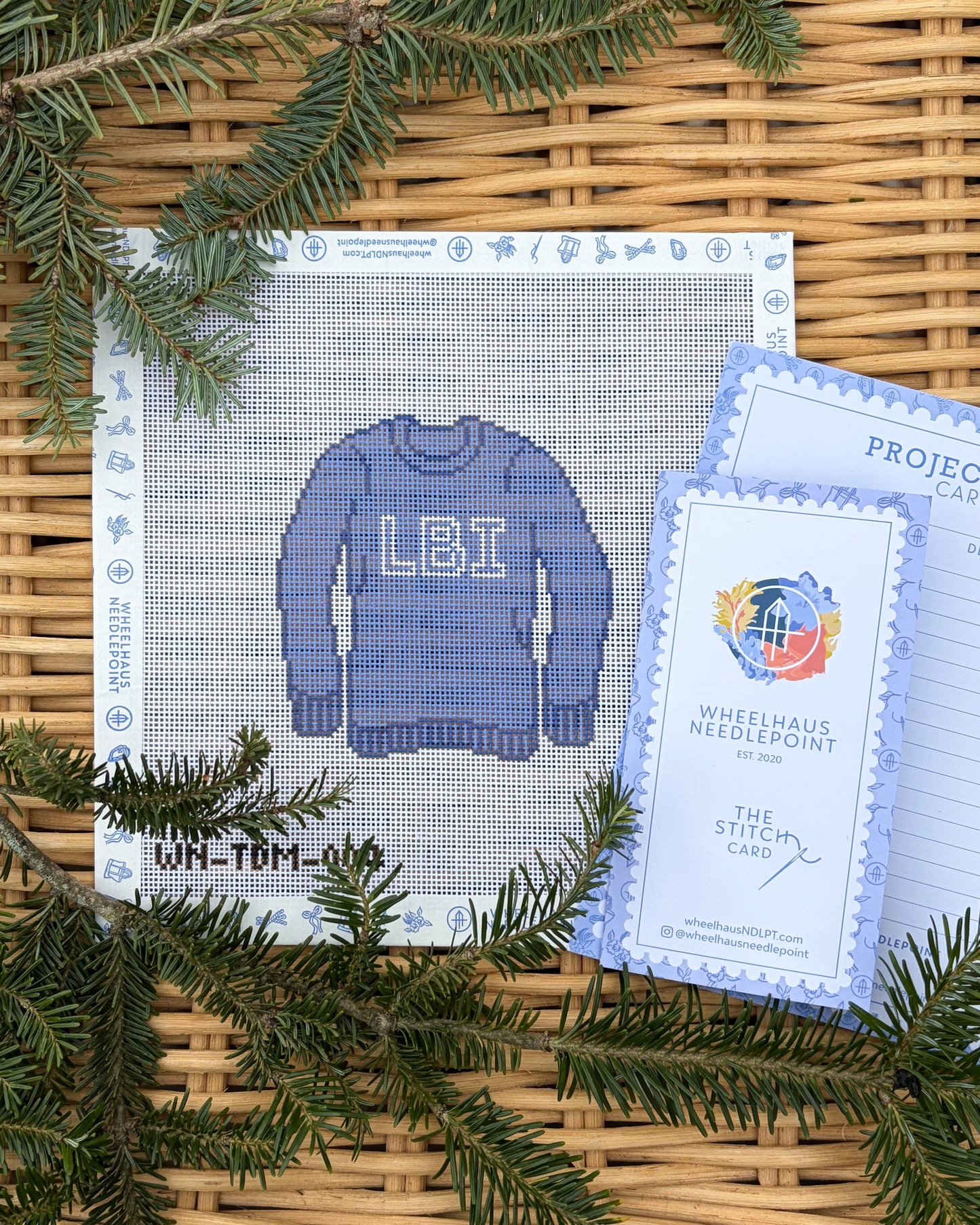 LBI Crewneck Sweater Needlepoint Kit