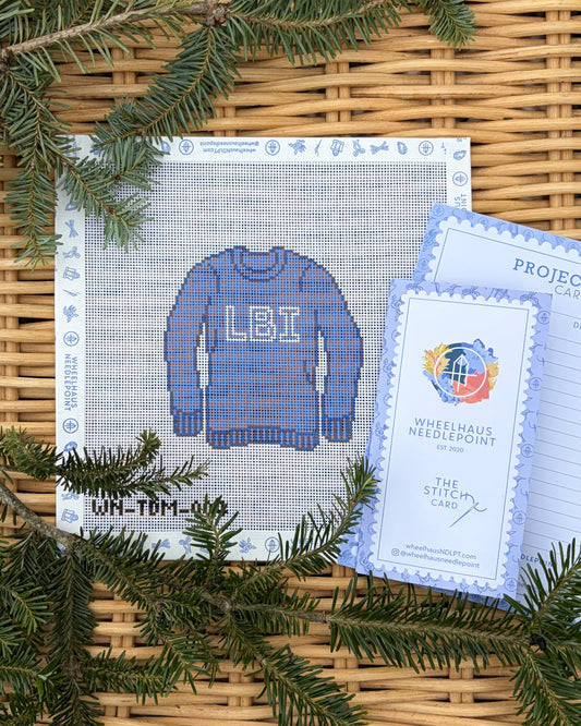 LBI Crewneck Sweater Needlepoint Kit