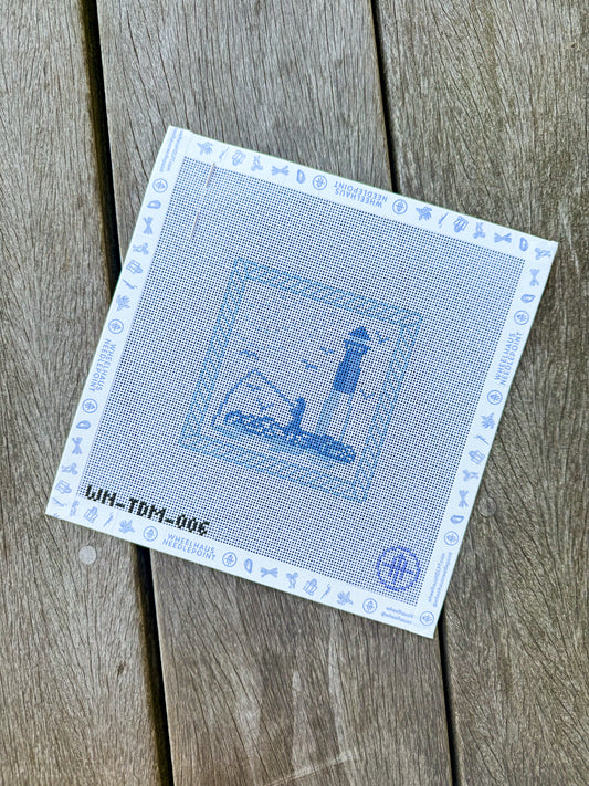 LBI Toile, Old Barney Coaster Canvas