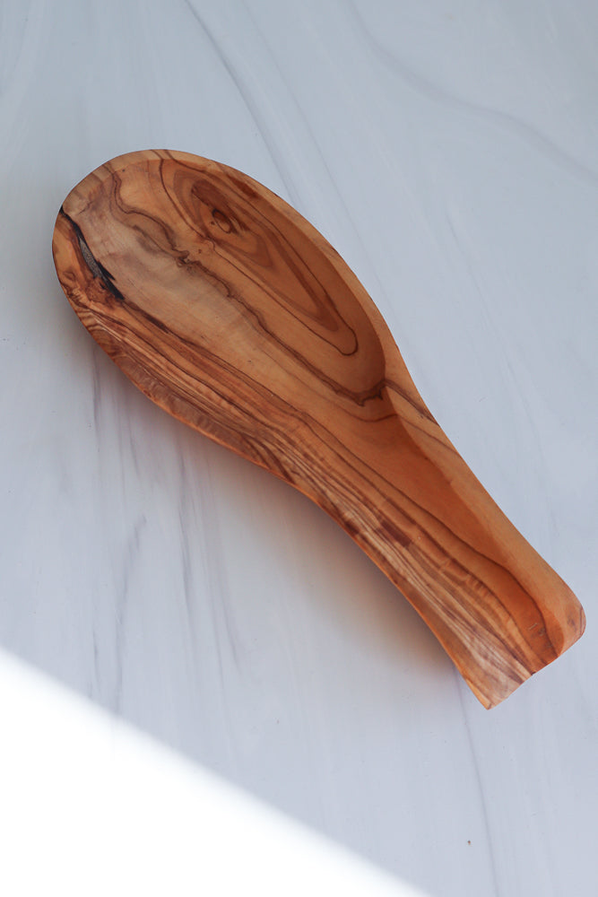 Olive Wood Spoon Rest