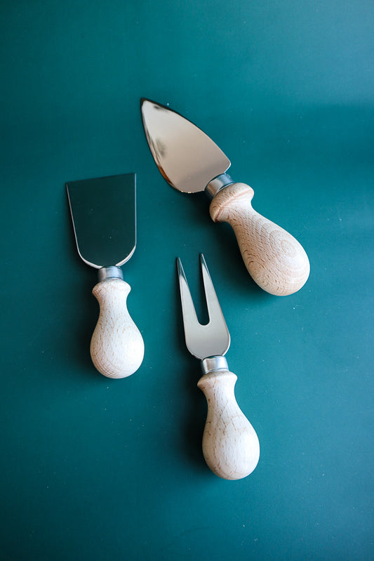 Italian Cheese Board Tools (Set of 3)