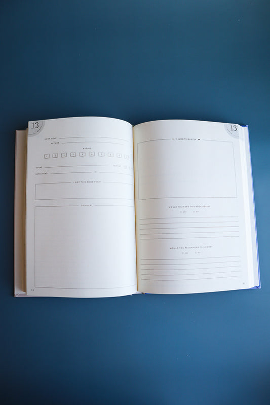 Wonder Reading Journal